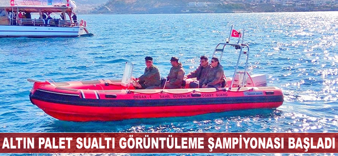 Altın Palet Sualtı Görüntüleme Türkiye Şampiyonası başladı