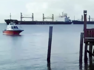 Brezilya’da kuru yük gemileri çatıştı