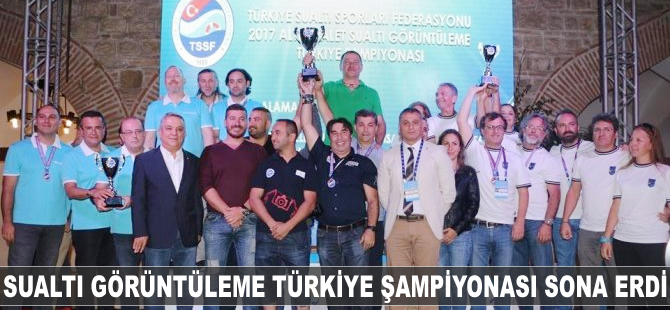 Altın Palet Sualtı Görüntüleme Türkiye Şampiyonası sona erdi