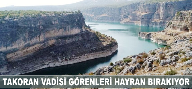 Takoran Vadisi görenleri hayran bırakıyor
