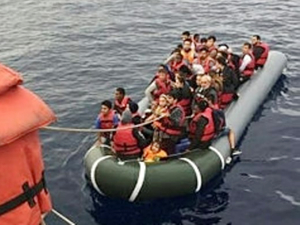 Bodrum'da 51 kaçak göçmen ve 4 organizatör yakalandı