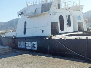 Alsancak Belediyesi, dalış turizmi için gemi batırıyor