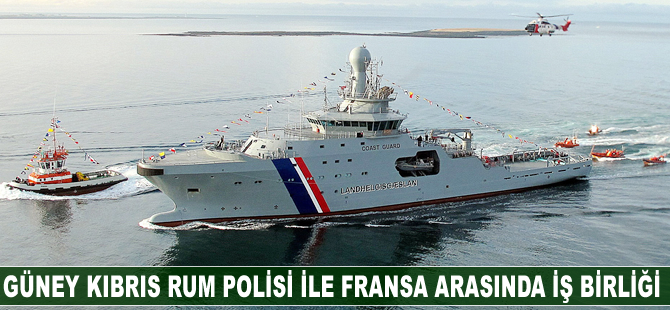 Güney Kıbrıs Rum Polisi ile Fransa Sahil Güvenliği arasında işbirliği