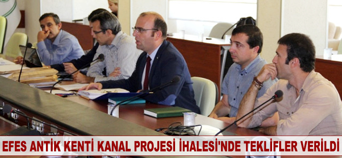 Efes Antik Kenti Kanal Projesi İhalesi'nde 53 firma teklif verdi