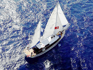 The Bodrum Cup'ta Yalıkavak-Gümüşlük etabı start aldı