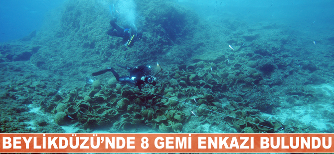 Beylikdüzü’nde 8 gemi enkazı bulundu