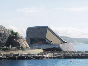 Avrupa'nın ilk deniz altı restoranı Norveç'te açılıyor