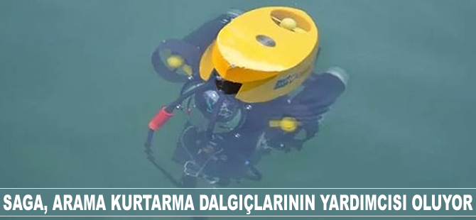 SAGA, arama kurtarma dalgıçlarının yardımcısı oluyor