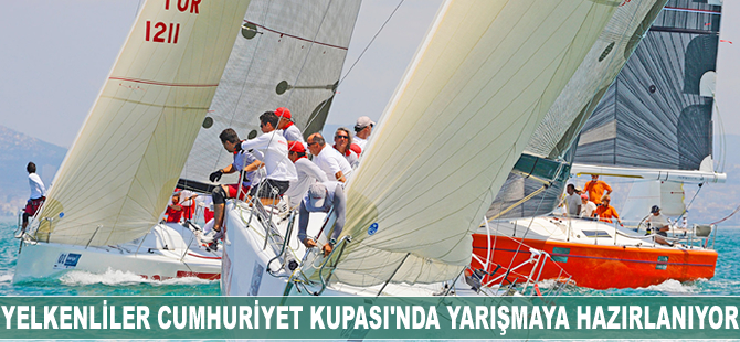 Yelkenli yatlar Cumhuriyet Kupası’nda yarışmaya hazırlanıyor