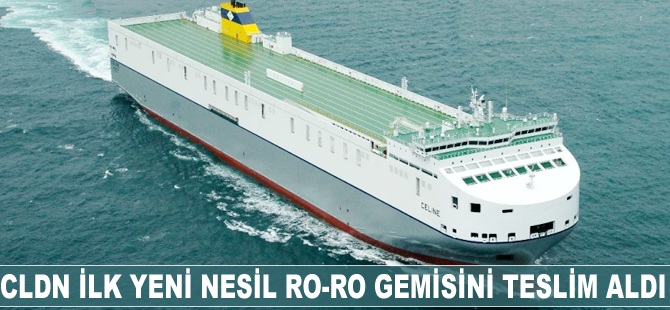 CLdN ilk yeni nesil Ro-Ro gemisini teslim aldı
