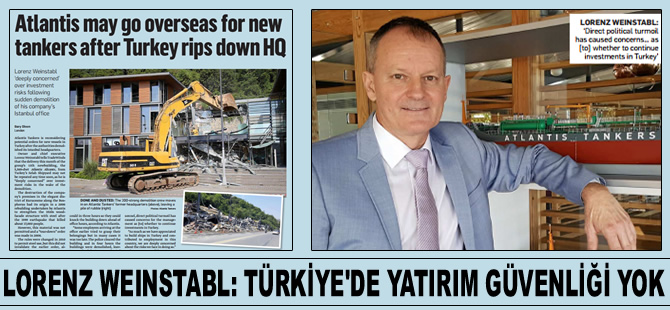 Lorenz Weinstabl: Türkiye’nin güvenilirliği hakkında kaygılanmaya başladık