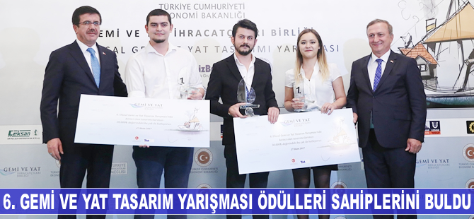 6. Ulusal Gemi ve Yat Tasarımı Yarışması Ödül Töreni gerçekleşti