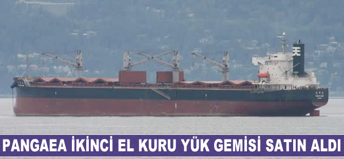 Pangaea ikinci el kuru yük gemisi aldı