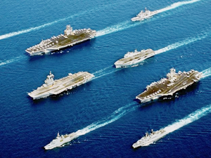 ABD Pasifik’e üçüncü bir uçak gemisi gönderiyor