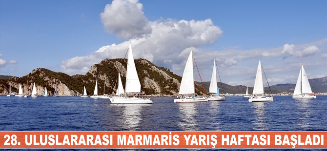 13 ülkeden 114 yelkenli yat Marmaris'te yarışıyor