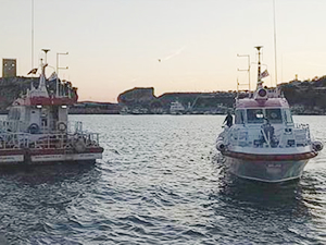 Türk bayraklı M/V BILAL BAL'ın mürettebatını arama çalışmaları devam ediyor