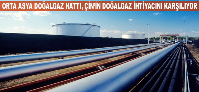 Orta Asya Doğalgaz Hattı, Çin'e 200 milyar metreküp gaz taşıdı