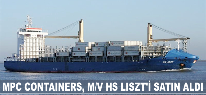 MPC Containers, M/V HS LISZT'i satın aldı