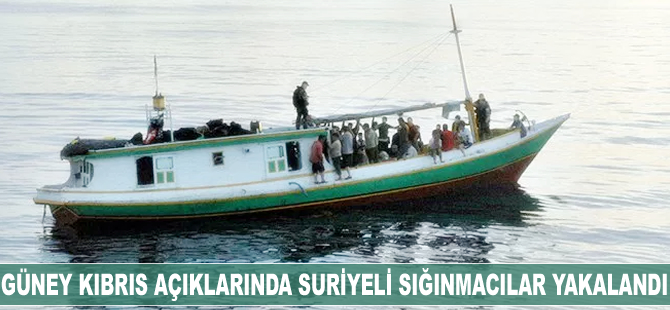 Güney Kıbrıs açıklarında Suriyeli sığınmacılar yakalandı