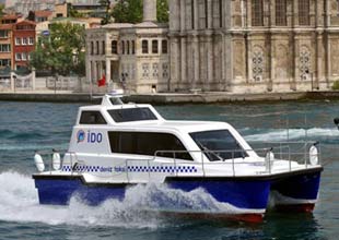 İDO ilk deniz taksisini suya indirdi