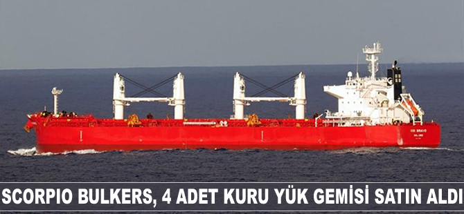 Scorpio Bulkers, 4 adet kuru yük gemisi satın aldı