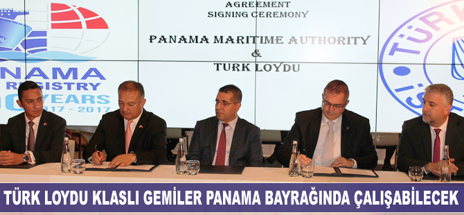 Türk Loydu klaslı gemiler, Panama bayrağında çalışabilecek