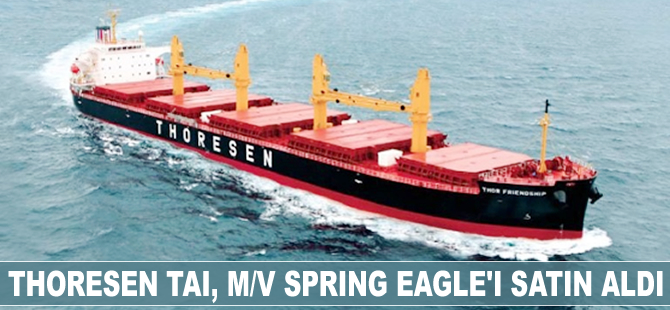 Thoresen Tai, M/V SPRING EAGLE isimli gemiyi satın aldı