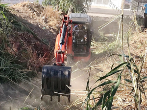 Bodrum'da dere taşkınlarına önlem alındı