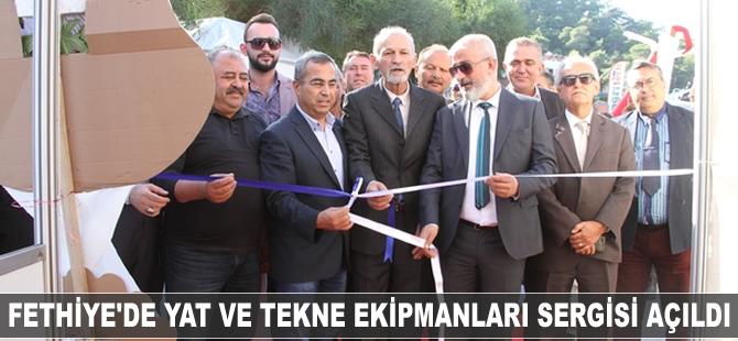 Fethiye’de ilk kez yat ve tekne ekipmanları sergisi açıldı