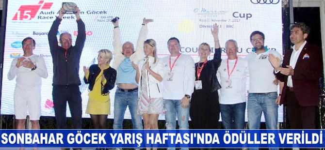 Sonbahar Göcek Yarış Haftası'nda ödüller verildi