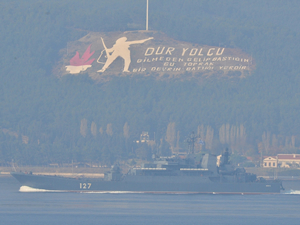 MINSK isimli gemi Çanakkale Boğazı'ndan geçti