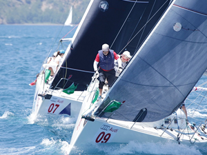 Göcek Yarış Haftası'nda yelkenler son kez açıldı