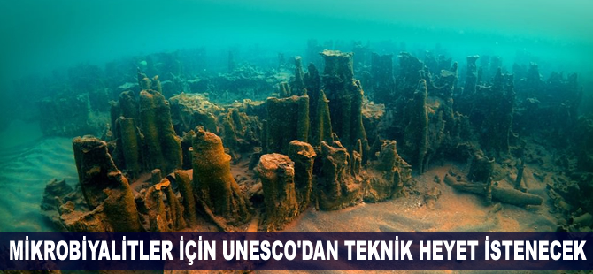 Mikrobiyalitler için Unesco'dan teknik heyet istenecek