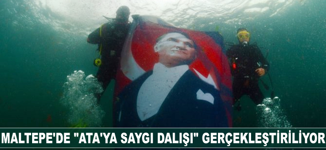 Maltepe'de 'Ata’ya Saygı Dalışı' gerçekleştiriliyor