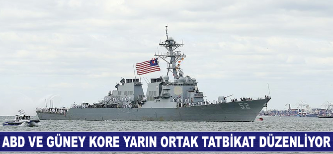 ABD ve Güney Kore ortak tatbikat düzenliyor