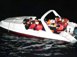 Aydın'da Sahil Güvenlik ekipleri 18 kaçak göçmen yakaladı