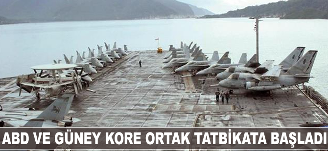 ABD ve Güney Kore ortak tatbikata başladı