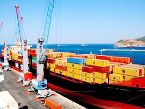 Çelebi Bandırma Limanı'nda ihracat yüzde 37.11 arttı