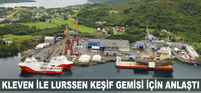 Kleven ile Lürssen keşif gemisi için anlaştı