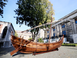 'Yenikapı 12' teknesi İstanbul Arkeoloji Müzeleri'nde sergileniyor