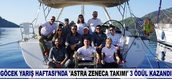 Sonbahar Göcek Yarış Haftası'nda 3 ödül Astra Zeneca Yelken Takımı'na verildi