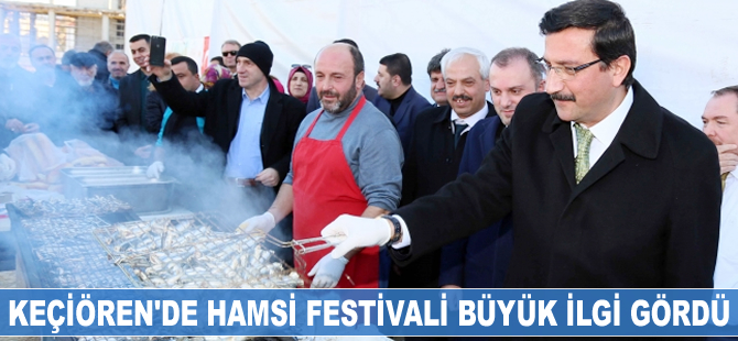 Keçiören'de Hamsi Festivali büyük ilgi gördü