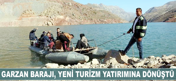 Garzan Barajı, yeni turizm yatırımına dönüştü