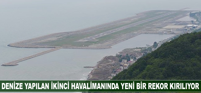Rize-Artvin Havalimanı'nda yeni bir rekor kırılıyor