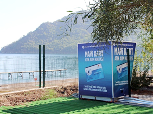 Adrasan’da Atık Alım Tesisi ve Mavi Kart Sistemi kuruldu