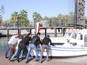 Belekli balıkçılar 15 gündür denize açılamıyor