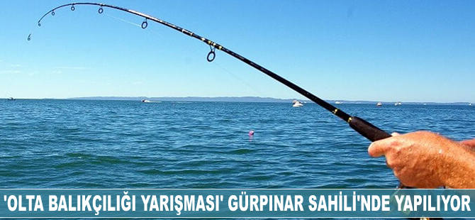 'Olta Balıkçılığı Yarışması' Gürpınar Sahili’nde yapılıyor