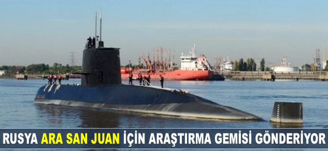 Ara San Juan'ı arayan Arjantin, Rusya'nın yardım teklifini kabul etti