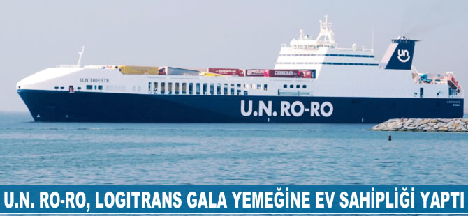 U.N. Ro-Ro Logitrans gala yemeğine ev sahipliği yaptı