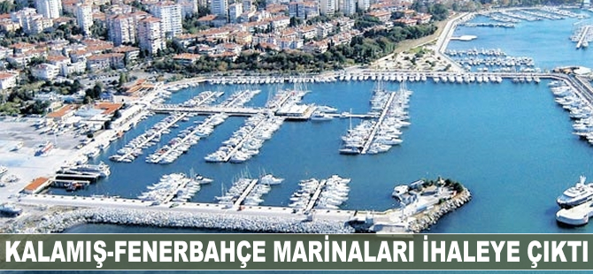 Kalamış-Fenerbahçe marinaları ihaleye çıktı